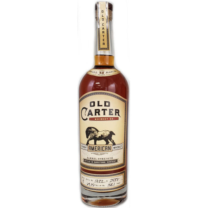 Old Carter 12 Year Batch 3 Straight American Whiskey