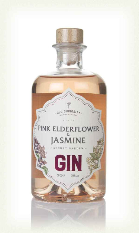 Old Curiosity Pink Elderflower & Jasmine Gin | 500ML at CaskCartel.com