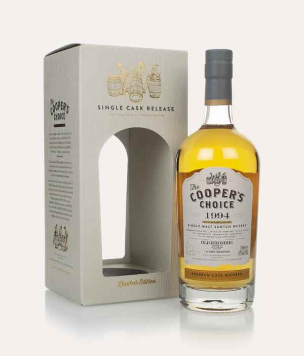 Old Rhosdhu 27 Year Old 1994 (cask 222) - The Cooper's Choice (The Vintage Malt Whisky Co.) Whiskey | 700ML at CaskCartel.com