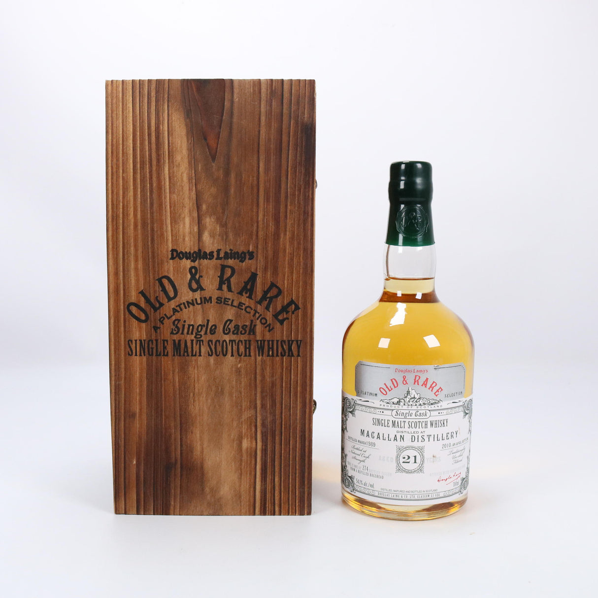 Macallan 1989 Douglas Laing's Platinum Old & Rare 21 Year Old at CaskCartel.com