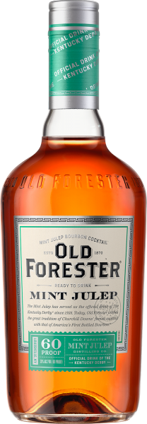 Old Forester RTD Mint Julep Bourbon Cocktail Liqueur - CaskCartel.com