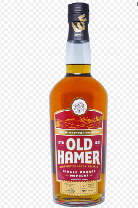 Old Hamer 100 Proof Single Barrel Straight Bourbon Whiskey