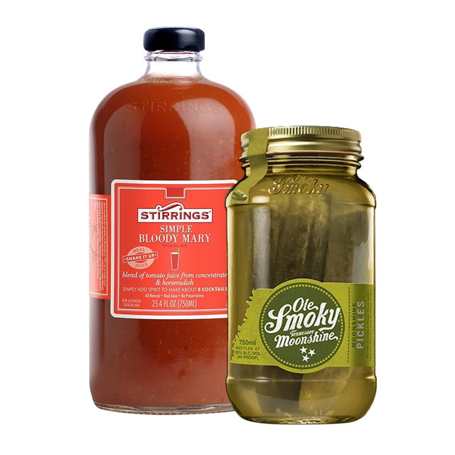 Ole Smoky Pickles & Bloody Mary Mix Bundle Moonshine - CaskCartel.com