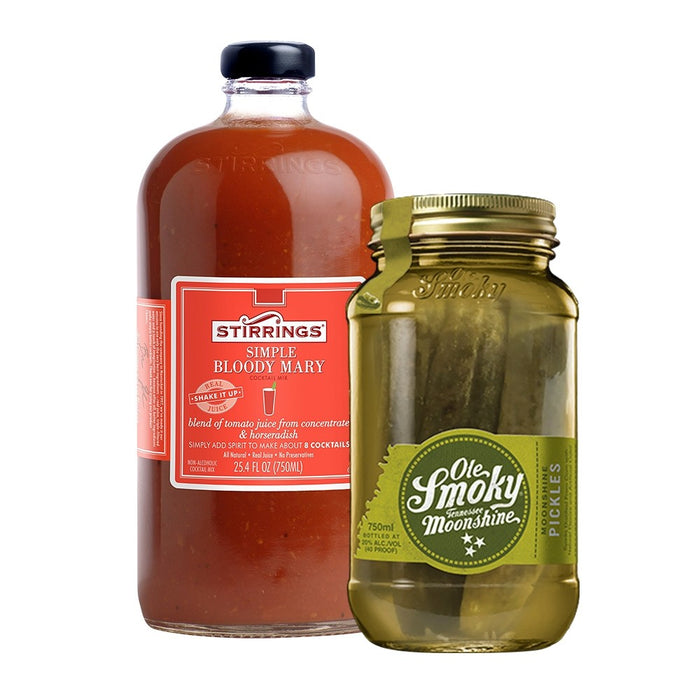 Ole Smoky Pickles & Bloody Mary Mix Bundle Moonshine