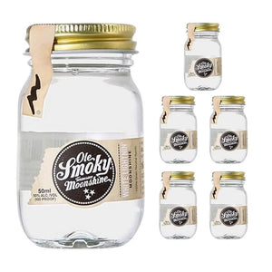 Ole Smoky Moonshine White Lightening Mini Jar 50ml (6pk) - CaskCartel.com