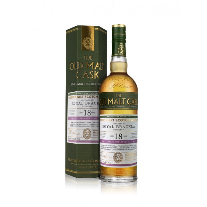 Royal Brackla 1998 18 Year Old Old Malt Cask Highland Single Malt Scotch Whisky