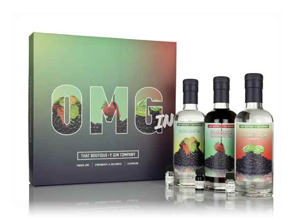 OMGin Triple Pack (That Boutique-y Gin Company) English Gin | 1.52L