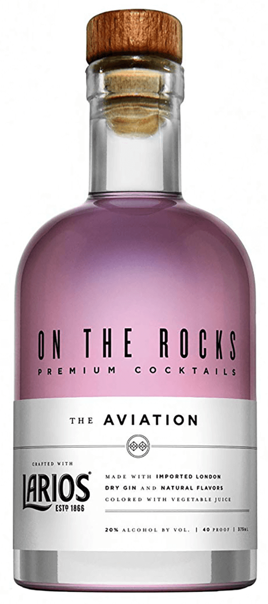 On The Rocks Aviation Larios Gin | 375ML