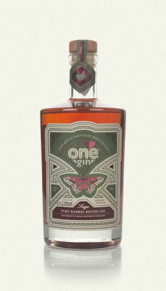 One Port Barrel Rested Gin | 500ML at CaskCartel.com