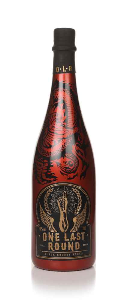One Last Round Black Cherry Vodka | 700ML at CaskCartel.com