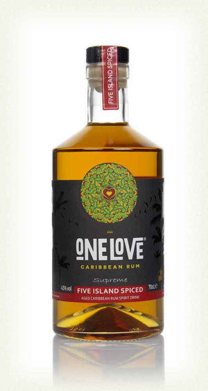 One Love Five Island Spiced Rum | 700ML at CaskCartel.com