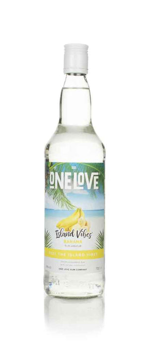 One Love Island Vibes Banana Rum Liqueur | 700ML at CaskCartel.com