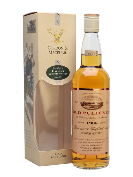 Old Pulteney 1966 Gordon & Macphail Highland Single Malt Scotch Whisky | 700ML at CaskCartel.com