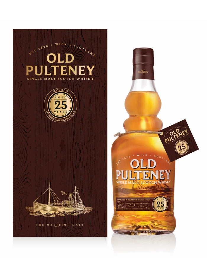 Old Pulteney 25 Year Old 2017 Release Highland Single Malt Scotch Whisky | 700ML