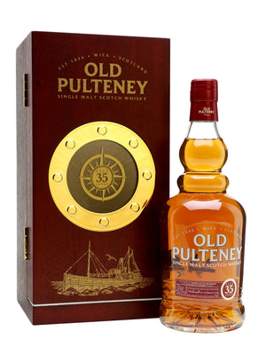 Old Pulteney 35 Year Old Highland Single Malt Scotch Whisky - CaskCartel.com