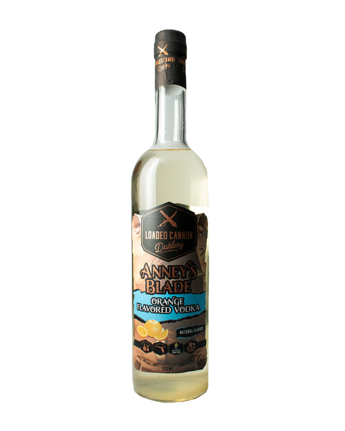 Loaded Cannon Distillery | Anney's Blade Orange Flavored Vodka