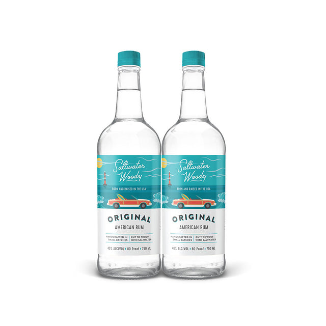 Saltwater Woody Original American Rum (2) Bottle Bundle at CaskCartel.com