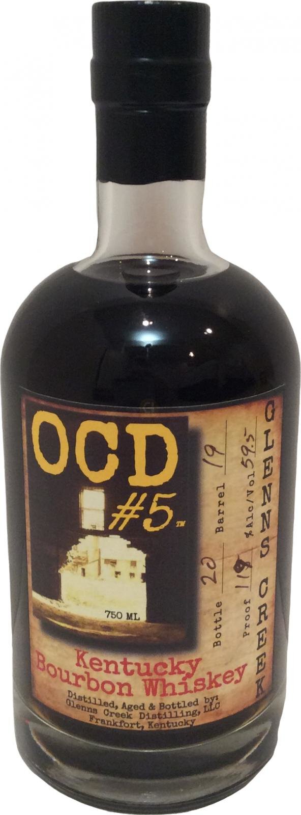 Glenns Creek | OCD #5 | Cask Strength Triple Oaked Kentucky Straight Bourbon Whiskey at CaskCartel.com