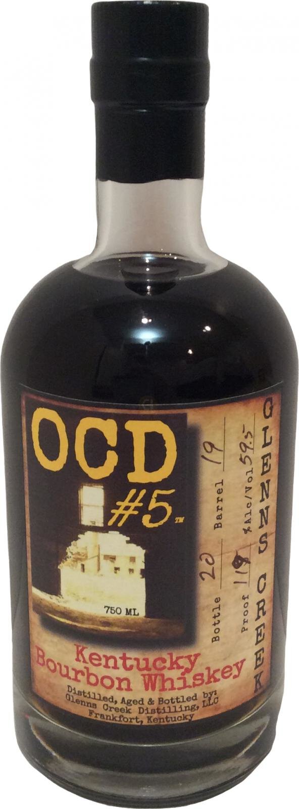 Glenns Creek | OCD #5 | Cask Strength Triple Oaked Kentucky Straight Bourbon Whiskey