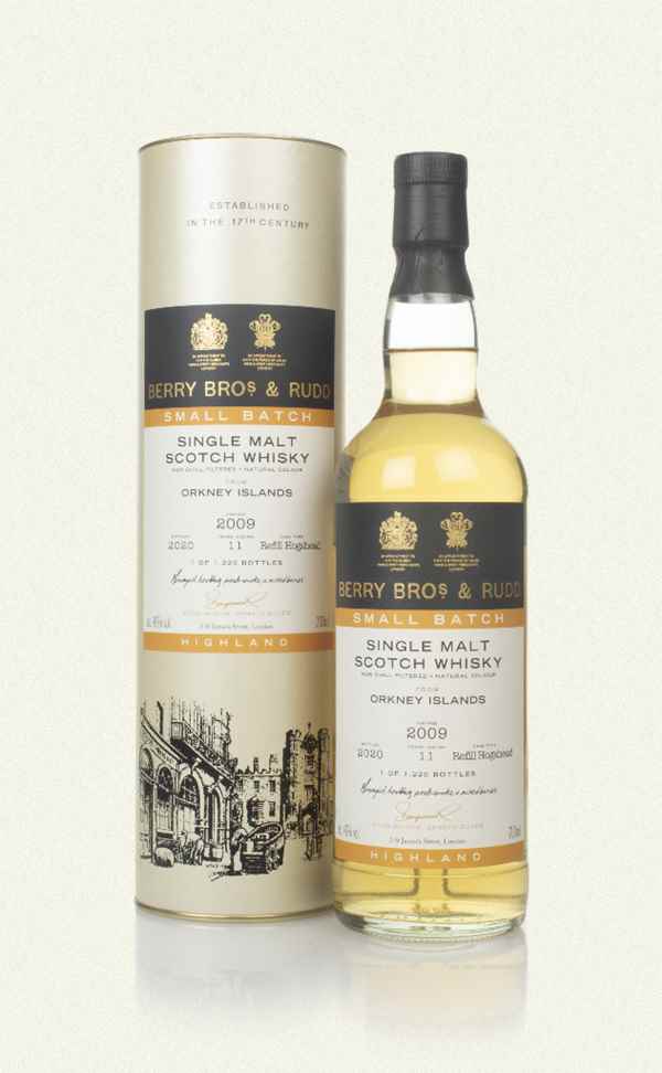 Orkney 11 Year Old 2009 - Small Batch (Berry Bros. & Rudd) Whiskey | 700ML