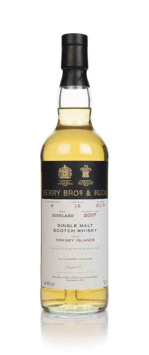 Orkney 12 Year Old 2007 (cask 4) - Berry Bros. & Rudd Whisky | 700ML at CaskCartel.com