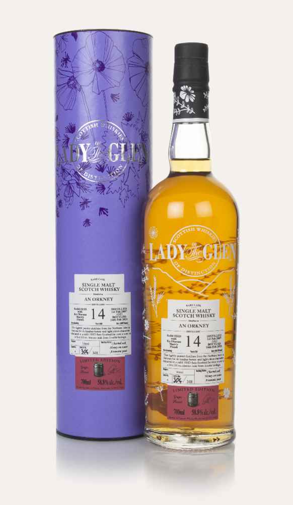 Orkney 14 Year Old 2007 (cask 6) - Lady of the Glen (Hannah Whisky Merchants) Single Malt Scotch Whisky | 700ML