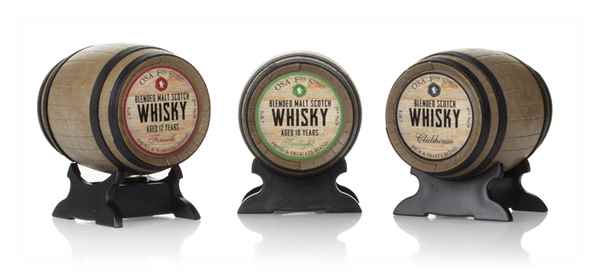 OSA Fine s Blended Barrels Set (3 x 50ml) Whiskey | 150ML