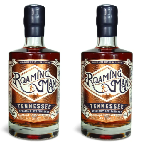 Roaming Man Tennessee 8th Edition Straight Rye Whiskey (2) Bottle Bundle