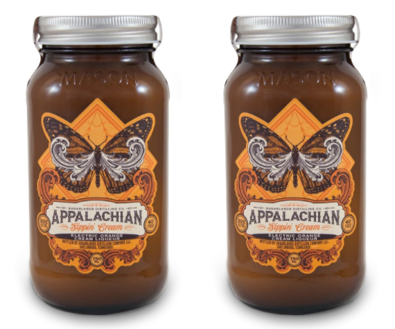Sugarlands Shine | Electric Orange Sippin' Cream (2) Bottle Bundle