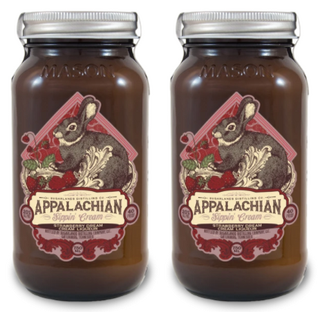 Sugarlands Appalachian Sippin' Cream Strawberry Dream Cream Liqueur (2) Bottle Bundle at CaskCartel.com