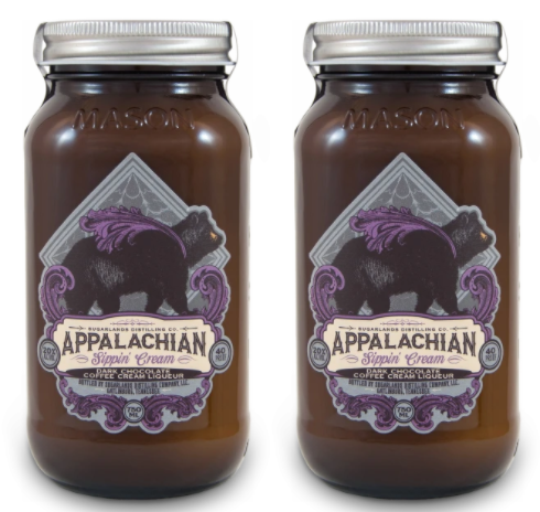 Sugarlands Appalachian Sippin?? Cream Dark Chocolate Coffee Cream Liqueur (2) Bottle Bundle at CaskCartel.com