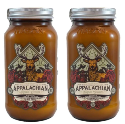 Sugarlands Appalachian Sippin’ Cream Eggnog Cream Liqueur (2) Bottle Bundle at CaskCartel.com