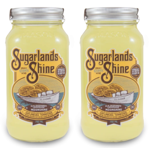 Sugarlands Shine Old Fashioned Lemonade Moonshine (2) Bottle Bundle at CaskCartel.com