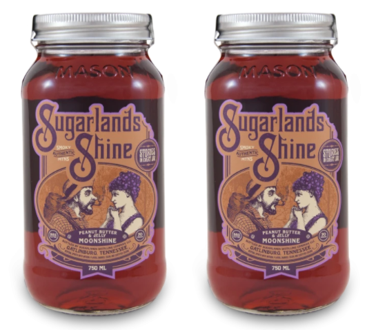 Sugarlands Shine | Peanut Butter and Jelly Moonshine (2) Bottle Bundle