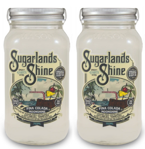 Sugarlands Shine Pina Colada Moonshine (2) Bottle Bundle at CaskCartel.com