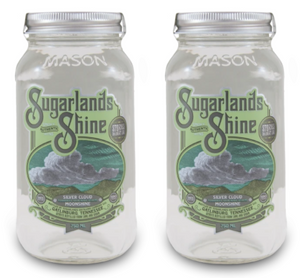 Sugarlands Shine Silver Cloud Tennessee Sour Mash Moonshine (2) Bottle Bundle at CaskCartel.com
