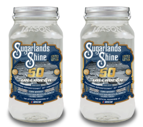 Sugarlands Shine Talladega 50th Anniversary Corn Whiskey (2) Bottle Bundle at CaskCartel.com