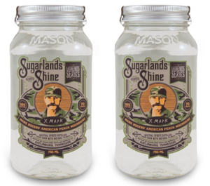 Moonshiners | Sugarlands Shine Mark Rogers’ American Peach Moonshine (2) Bottle Bundle at CaskCartel.com