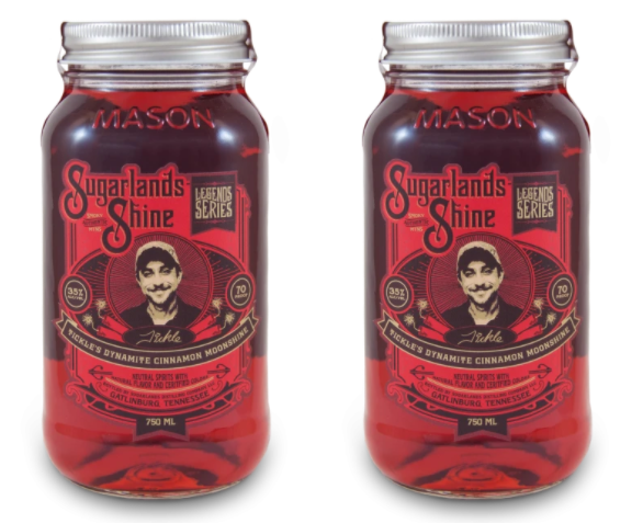 Moonshiners | Sugarlands Shine | Tickle’s Dynamite Cinnamon Moonshine (2) Bottle Bundle