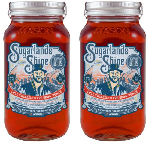 Sugarlands Shine | Cole Swindell’s Pre Show Punch Moonshine (2) Bottle Bundle