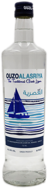 Ouzo Asriya Greece Aperitif Liqueur - CaskCartel.com