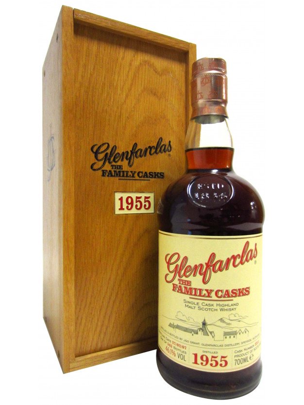 Glenfarclas The Family Casks #2211 1955 52 Year Old Whisky | 700ML at CaskCartel.com