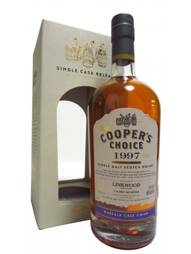 Linkwood Cooper's Choice Single Cask #3989 1997 20 Year Old Whisky | 700ML