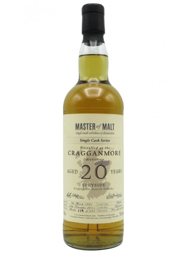 Cragganmore Single Cask Series #1146 1991 20 Year Old Scotch Whisky | 700ML at CaskCartel.com