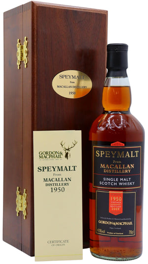 Macallan Speymalt 1950 58 Year Old Whisky | 700ML at CaskCartel.com