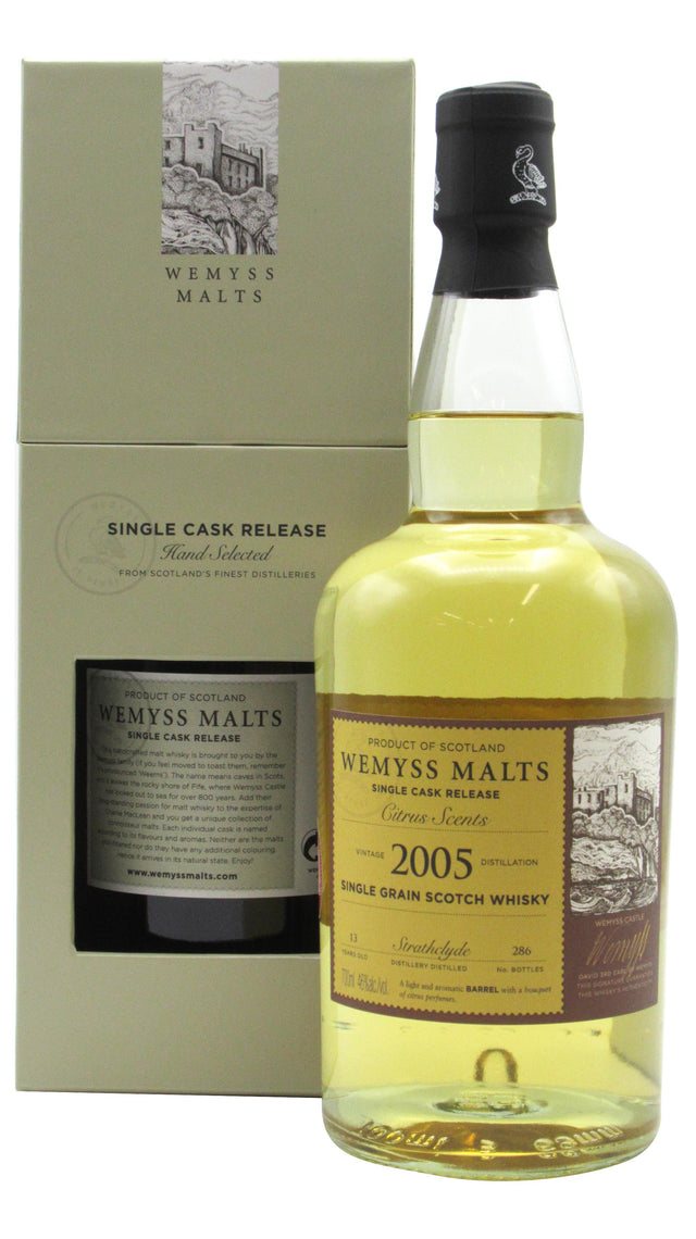 Strathclyde Citrus Scent Single Cask 2005 13 Year Old Whisky | 700ML at CaskCartel.com