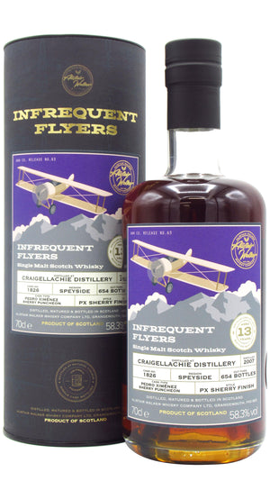 Craigellachie Infrequent Flyers Single Cask #1826 2007 13 Year Old Whisky | 700ML at CaskCartel.com