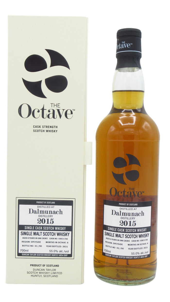 Dalmunach The Octave Single Cask #10831766 2015 6 Year Old Whisky | 700ML