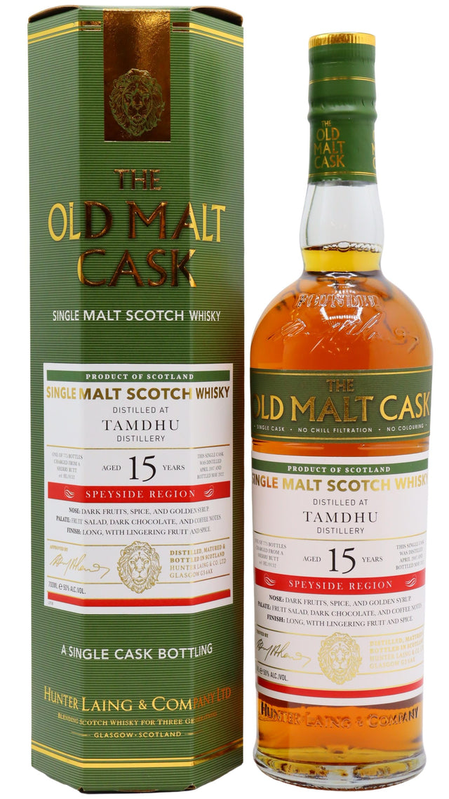 Tamdhu Old Malt Cask Single Sherry Cask 2007 15 Year Old Whisky | 700ML at CaskCartel.com