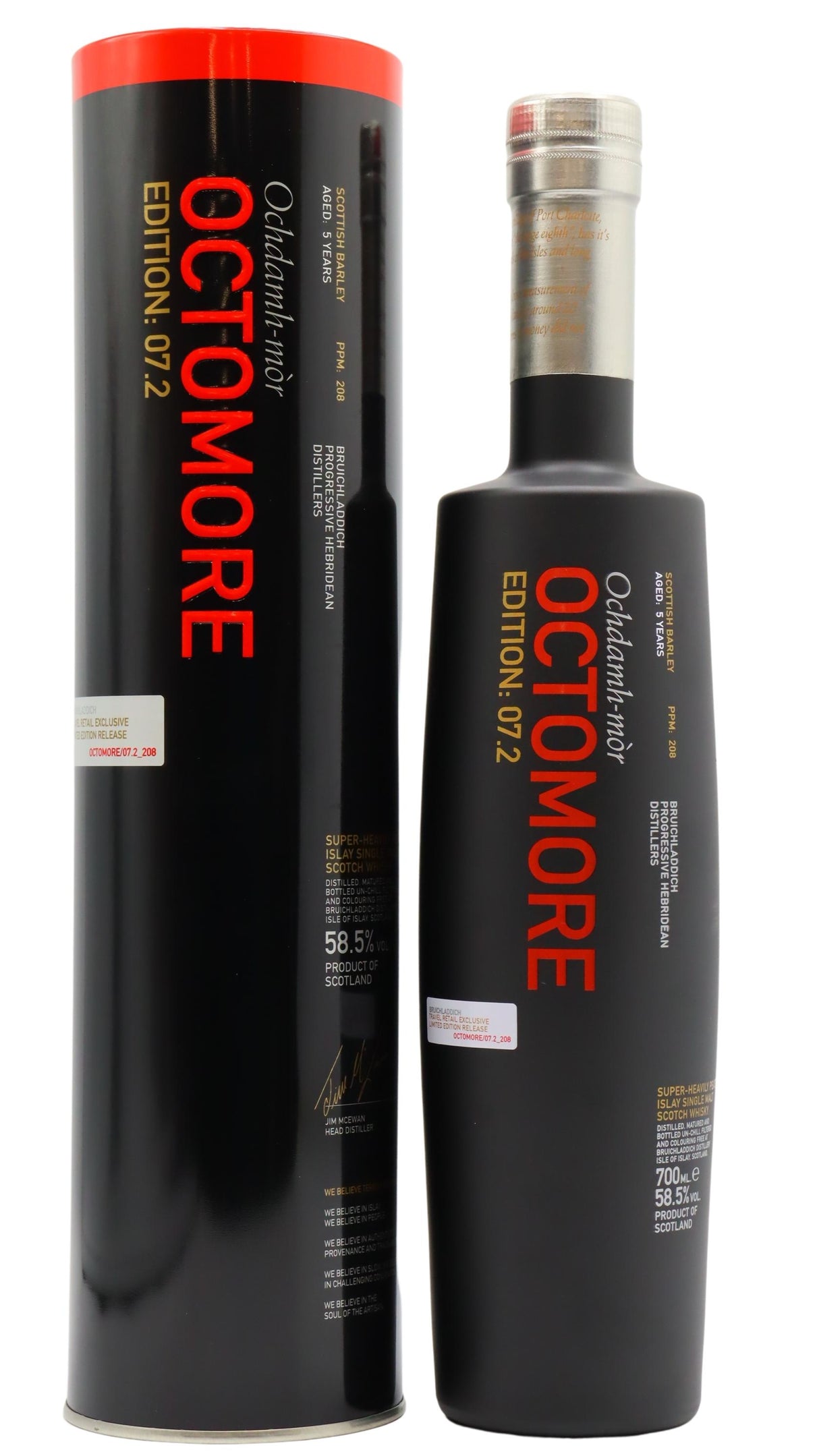 Octomore 07.2 Islay Single Malt 5 Year Old Whisky | 700ML at CaskCartel.com